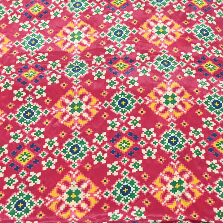 Premium Viscose Crepe Digital Print Fabric | Soft & Elegant Designer Printed Fabric | 001166-A13