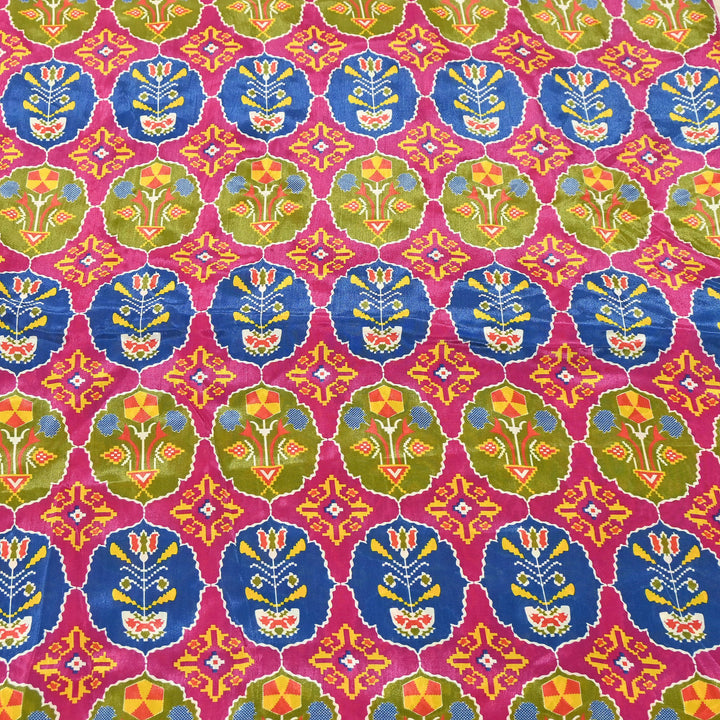 Premium Viscose Crepe Digital Print Fabric | Soft & Elegant Designer Printed Fabric | 001166-A14