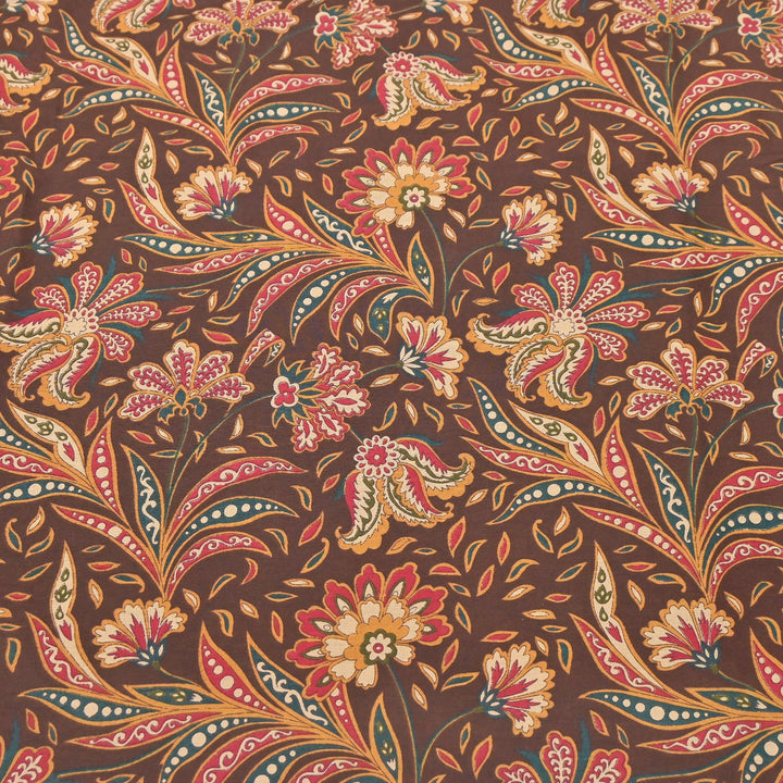 Premium Cotton Printed Fabric – Soft Breathable Designer Cotton Fabric - 000350-17