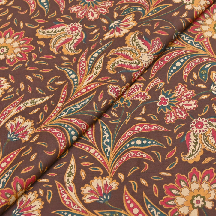 Premium Cotton Printed Fabric – Soft Breathable Designer Cotton Fabric - 000350-17