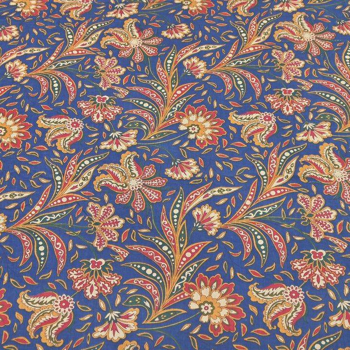 Premium Cotton Printed Fabric – Soft Breathable Designer Cotton Fabric - 000350-18