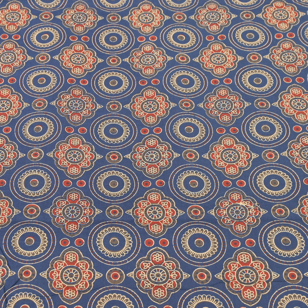 Premium Cotton Printed Fabric – Soft Breathable Designer Cotton Fabric - 000350-19