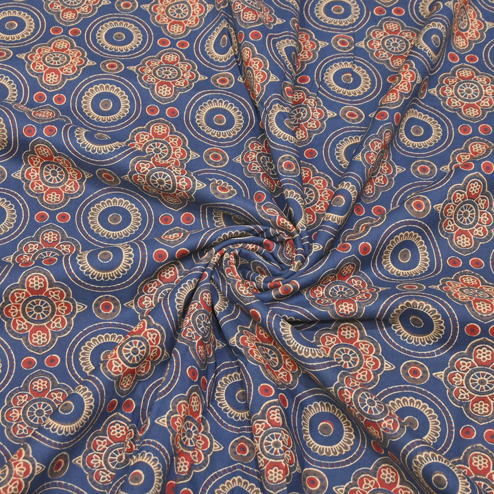 Premium Cotton Printed Fabric – Soft Breathable Designer Cotton Fabric - 000350-19