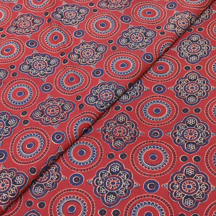 Premium Cotton Printed Fabric – Soft Breathable Designer Cotton Fabric - 000350-20