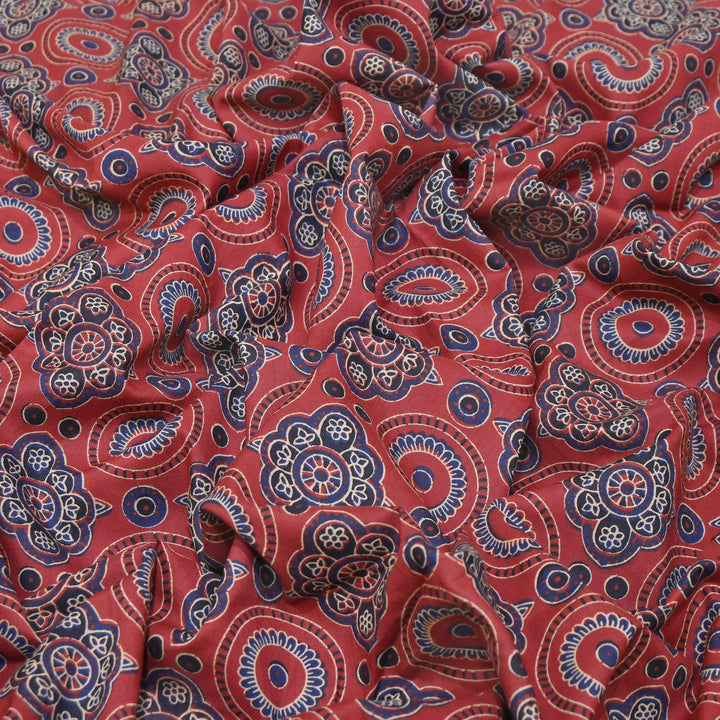 Premium Cotton Printed Fabric – Soft Breathable Designer Cotton Fabric - 000350-20