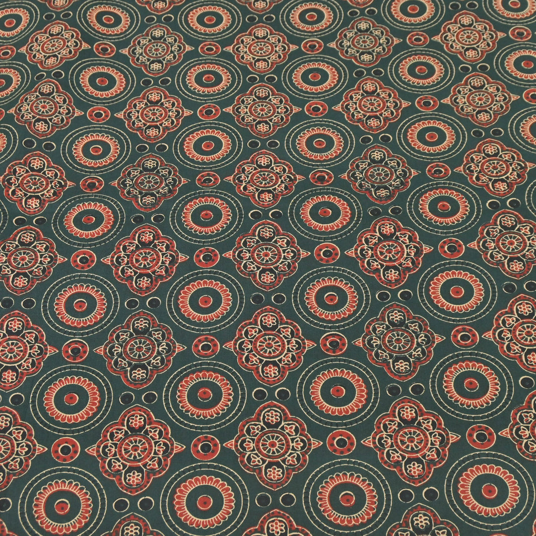 Premium Cotton Printed Fabric – Soft Breathable Designer Cotton Fabric - 000350-21