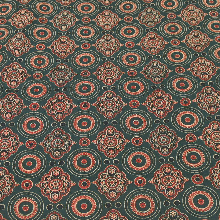 Premium Cotton Printed Fabric – Soft Breathable Designer Cotton Fabric - 000350-21