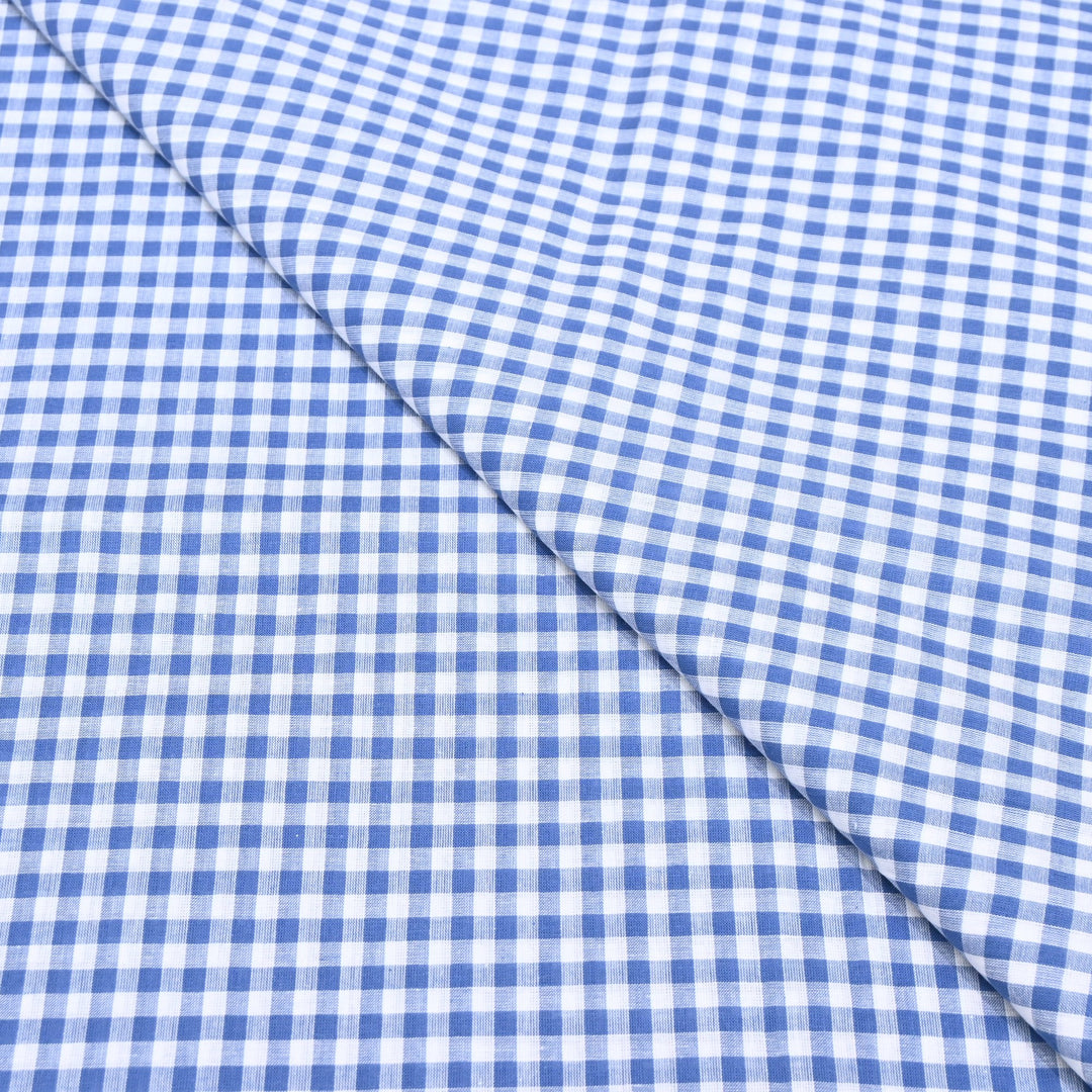 Handloom Cotton Checks | Soft Breathable Designer Cotton Fabric | MT4040-01