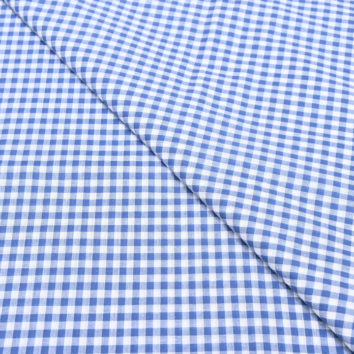 Handloom Cotton Checks | Soft Breathable Designer Cotton Fabric | MT4040-01