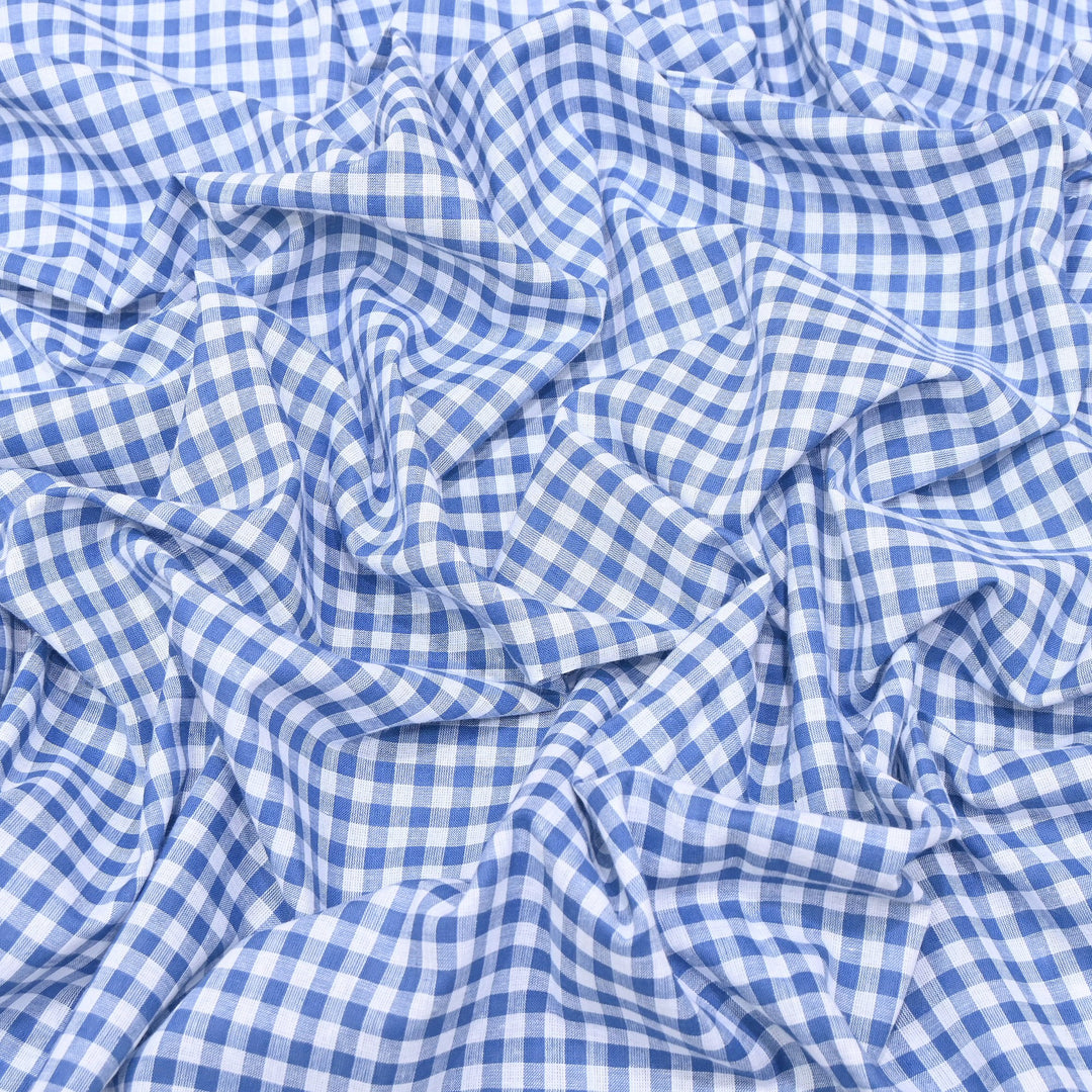Handloom Cotton Checks | Soft Breathable Designer Cotton Fabric | MT4040-01
