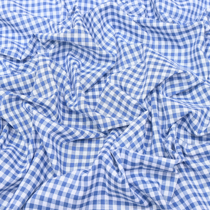 Handloom Cotton Checks | Soft Breathable Designer Cotton Fabric | MT4040-01