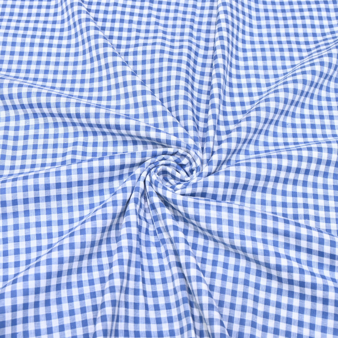 Handloom Cotton Checks | Soft Breathable Designer Cotton Fabric | MT4040-01