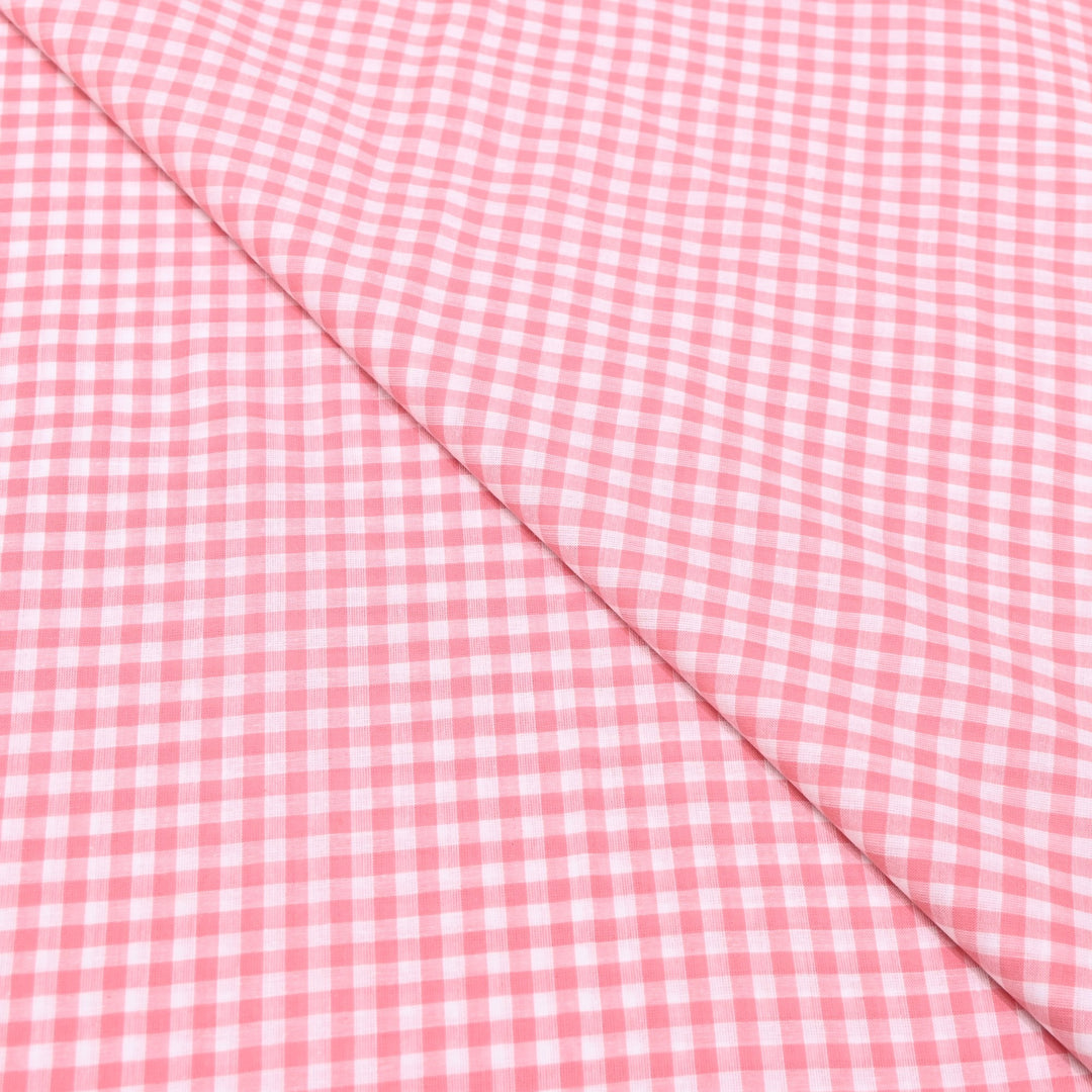 Handloom Cotton Checks | Soft Breathable Designer Cotton Fabric | MT4040-03