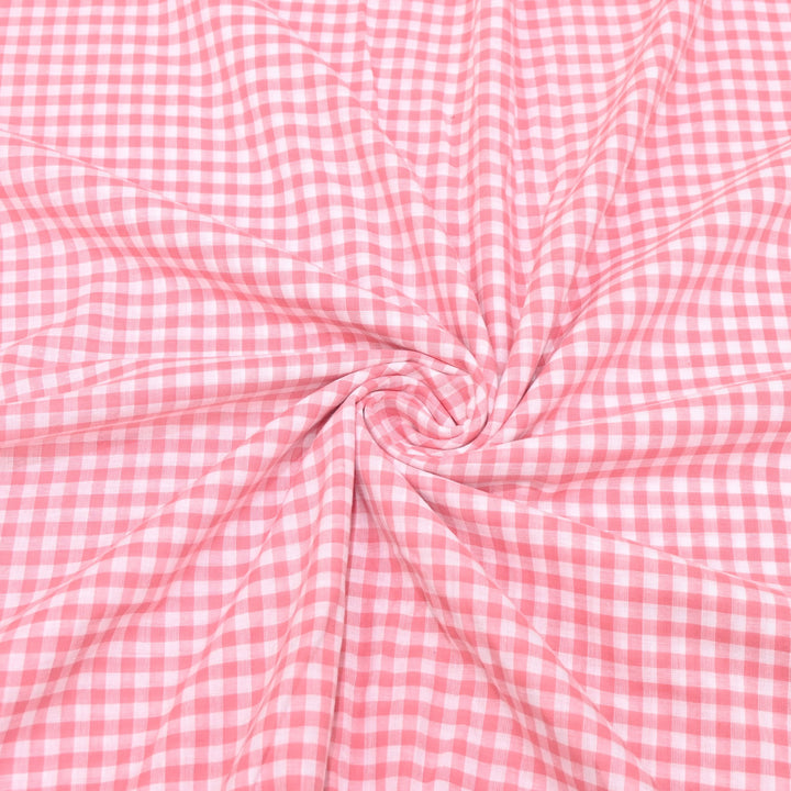 Handloom Cotton Checks | Soft Breathable Designer Cotton Fabric | MT4040-03