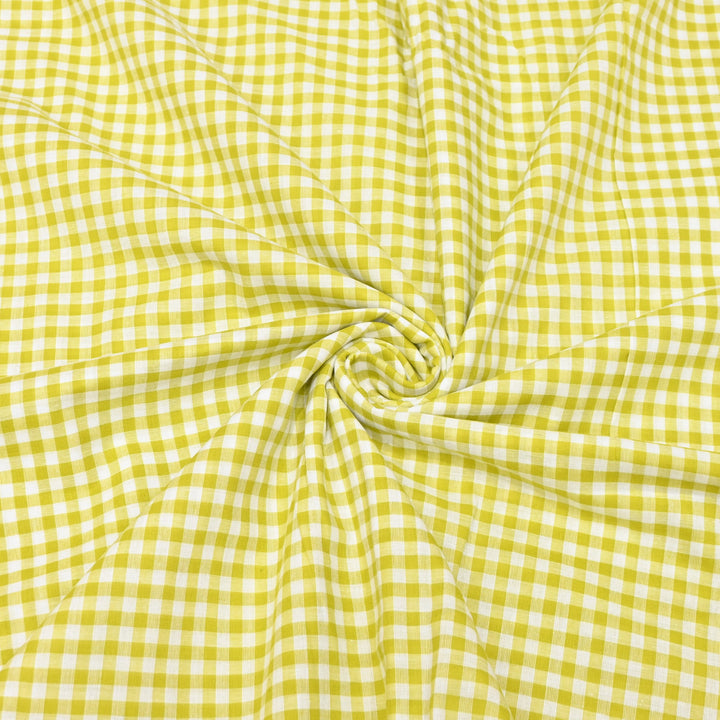 Handloom Cotton Checks | Soft Breathable Designer Cotton Fabric | MT4040-04