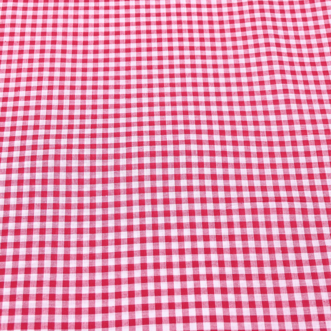 Handloom Cotton Checks | Soft Breathable Designer Cotton Fabric | MT4040-05