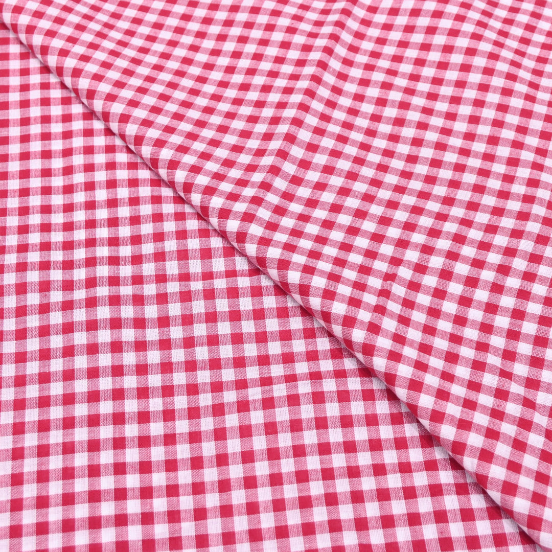 Handloom Cotton Checks | Soft Breathable Designer Cotton Fabric | MT4040-05