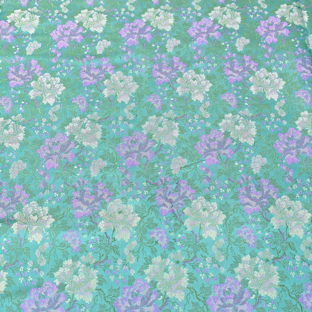 Satin Tanchui Brocade Fabric 44" | Luxury Traditional Designer Fabric | ZEB525-03