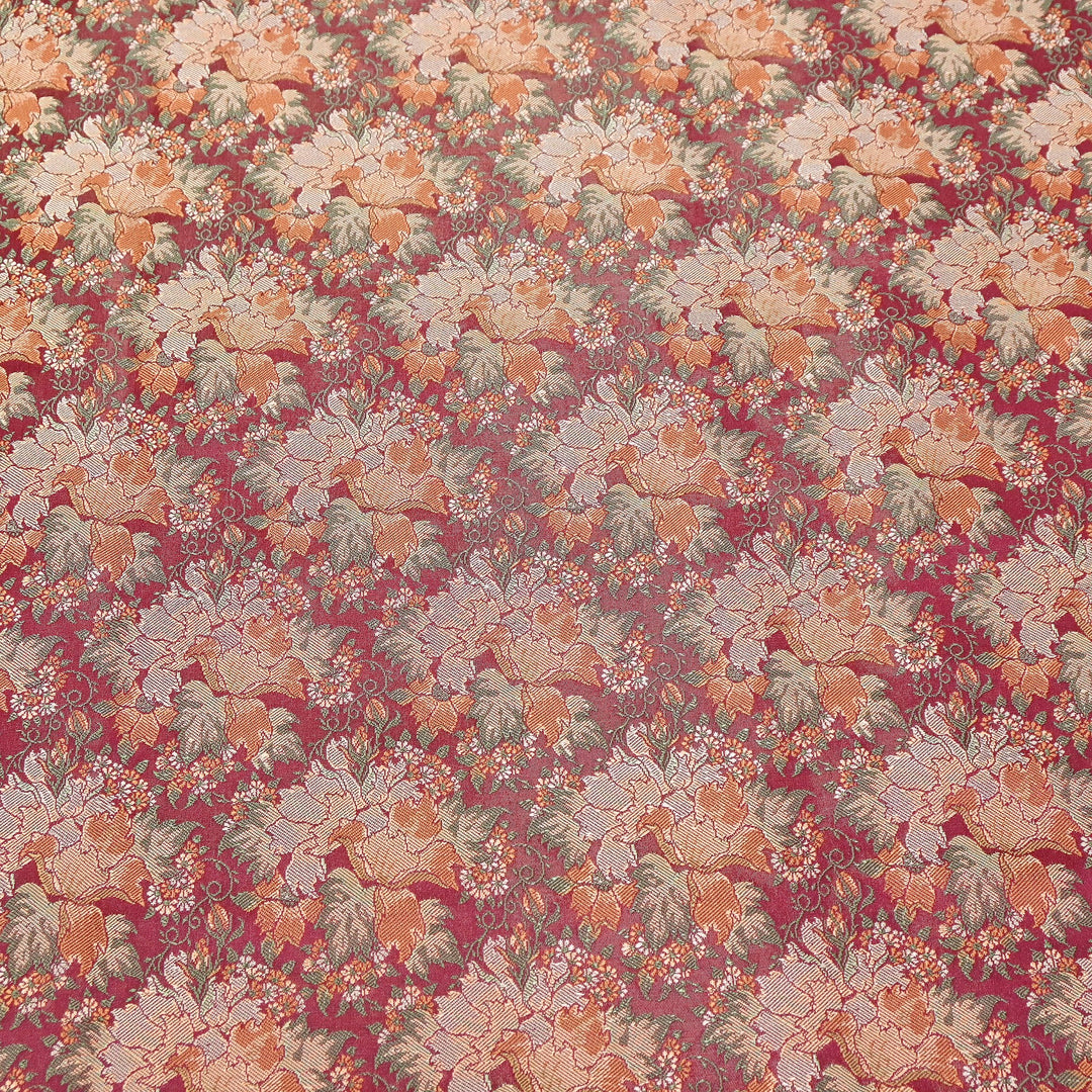 Satin Tanchui Brocade Fabric 44" | Luxury Traditional Designer Fabric | ZEB525-05