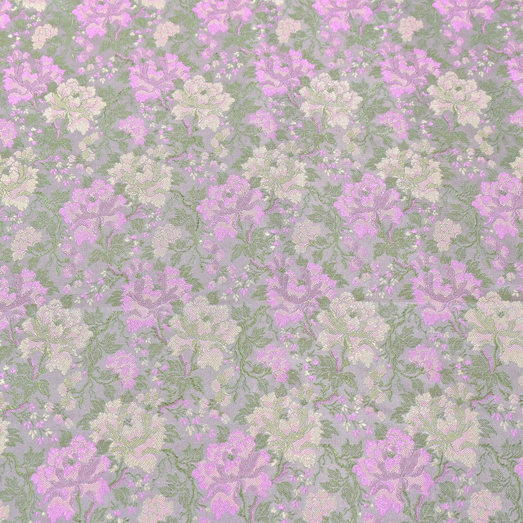 Satin Tanchui Brocade Fabric 44" | Luxury Traditional Designer Fabric | ZEB525-06