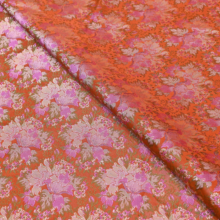 Satin Tanchui Brocade Fabric 44" | Luxury Traditional Designer Fabric | ZEB525-07