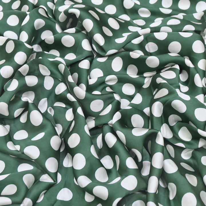 Bemberg Satin Digital Print Fabric | Soft Luxury Designer Fabric | 001333-32