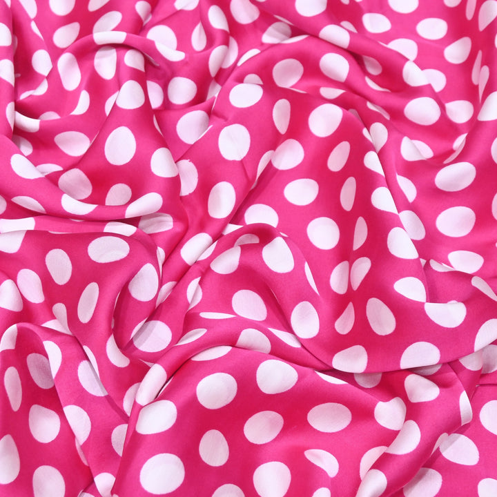 Bemberg Satin Digital Print Fabric | Soft Luxury Designer Fabric | 001333-42
