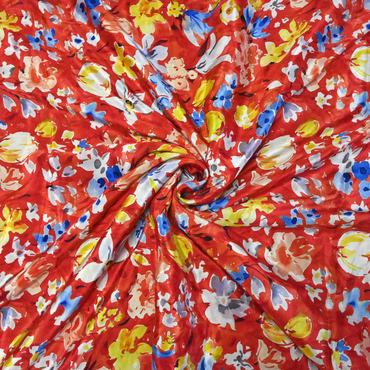 Natural Crepe Digital Print Fabrics