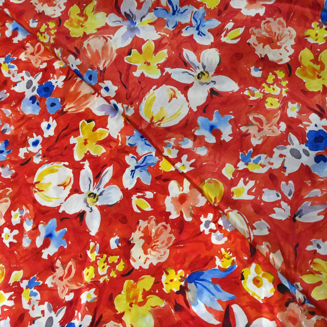 Natural Crepe Digital Print Fabrics