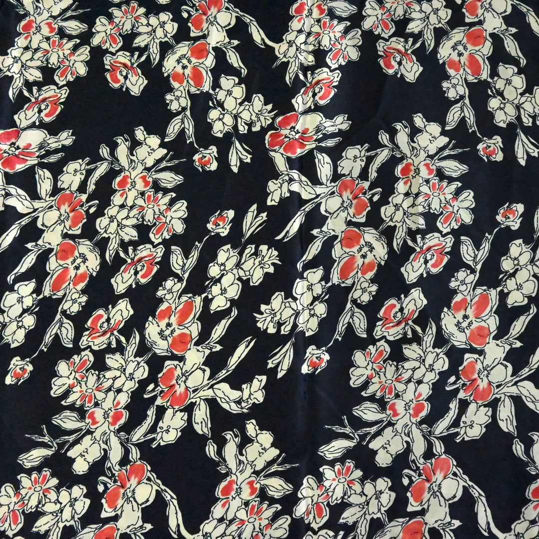 Natural Crepe Digital Print Fabrics