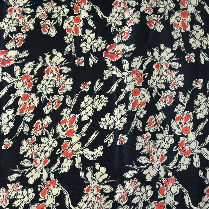 Natural Crepe Digital Print Fabrics