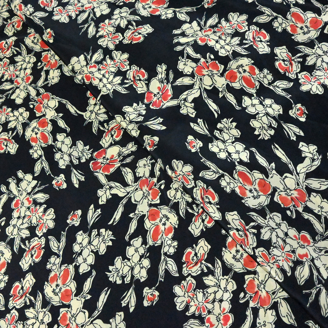 Natural Crepe Digital Print Fabrics