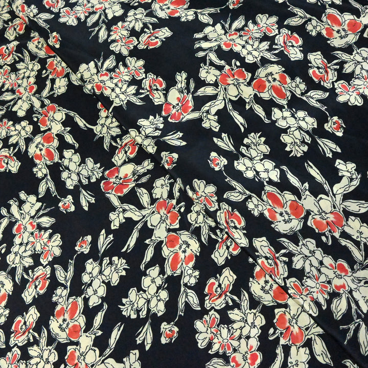 Natural Crepe Digital Print Fabrics