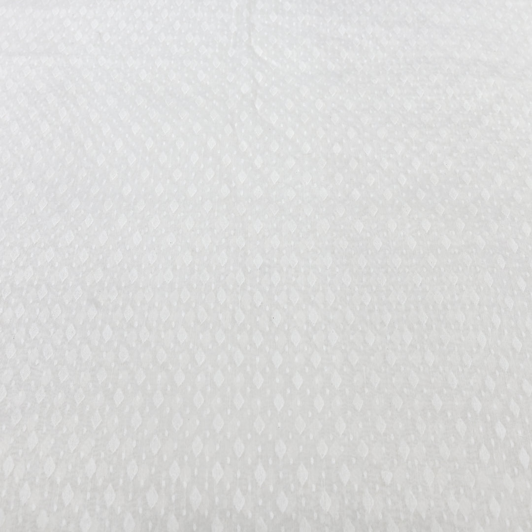 Semi Self Chanderi Designer Fabric 000476-11