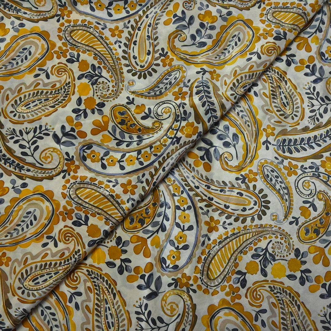 Natural Crepe Digital Print Fabrics