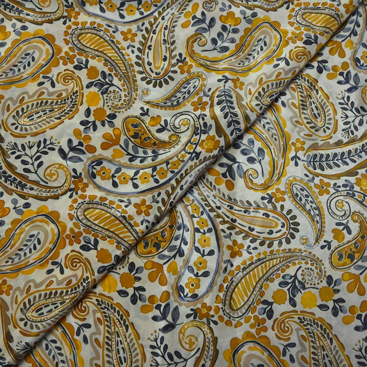 Natural Crepe Digital Print Fabrics