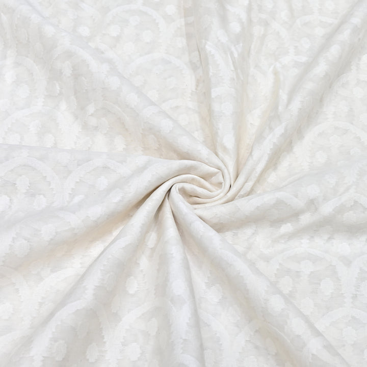 Pure Self Chanderi Designer Fabric 000700-5