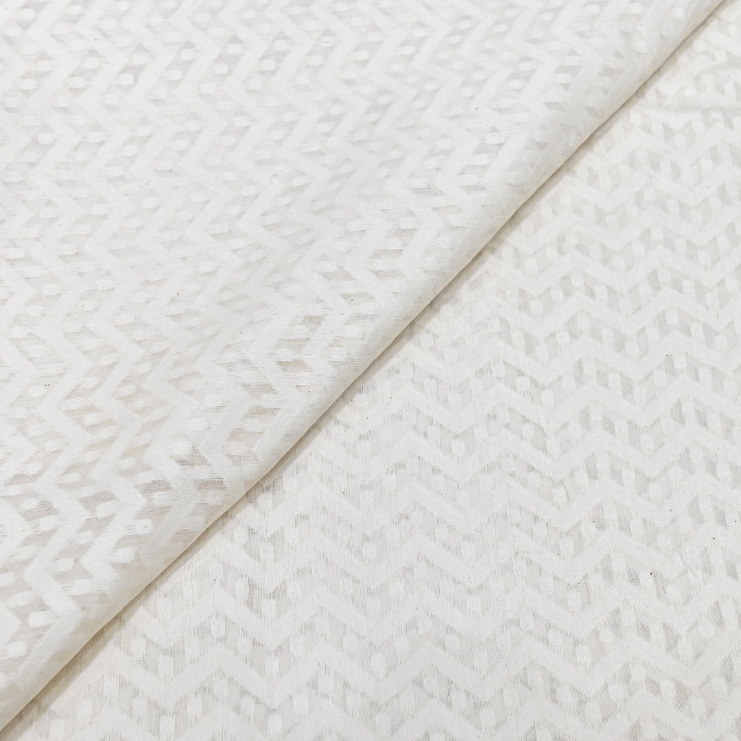 Pure Self Chanderi Designer Fabric 000700-8