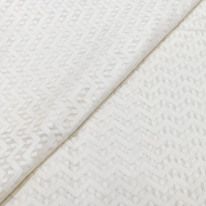 Pure Self Chanderi Designer Fabric 000700-8