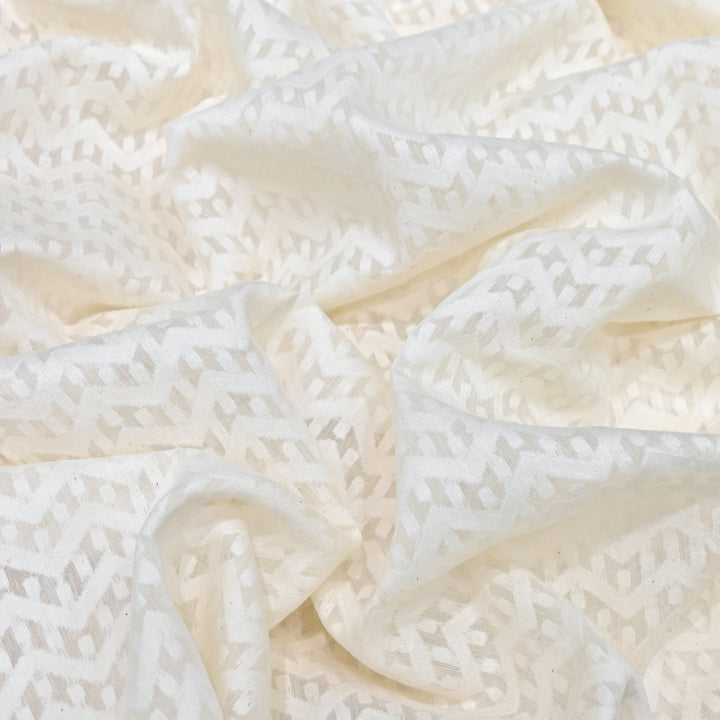 Pure Self Chanderi Designer Fabric 000700-8