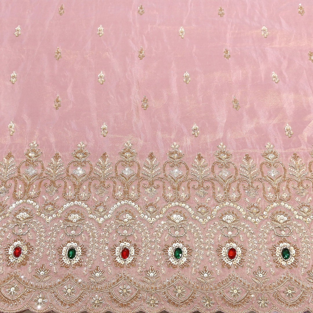 Tissue Moti Embroidery Fabric 54" | V3110C-02