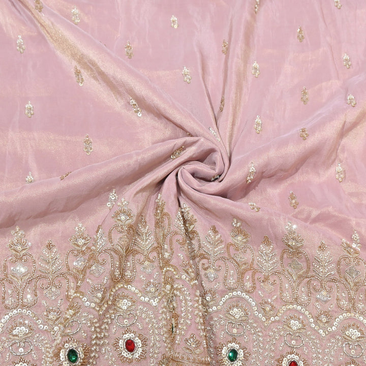 Tissue Moti Embroidery Fabric 54" | V3110C-02