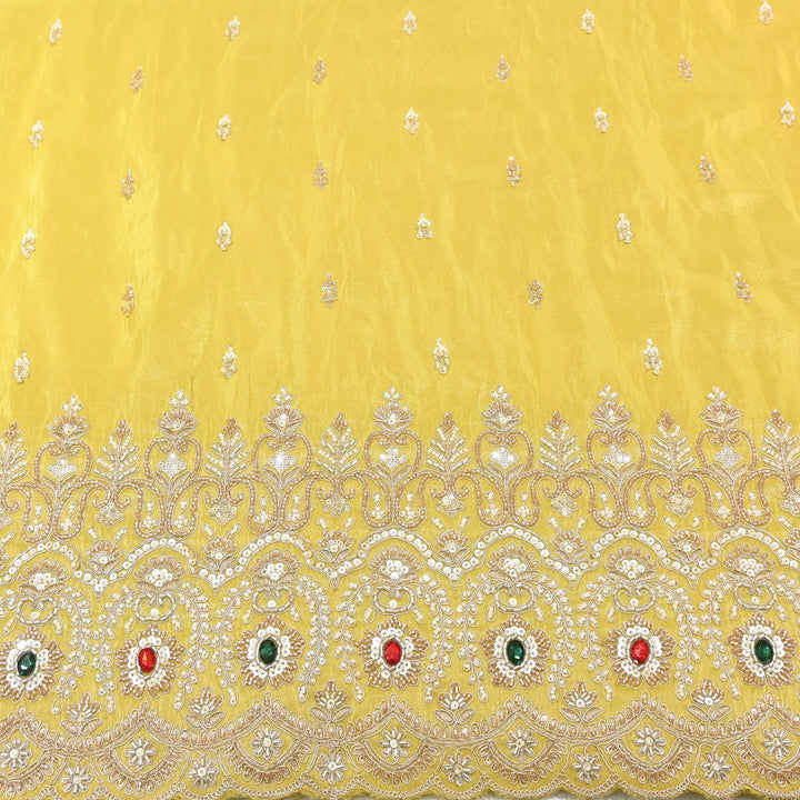 Tissue Moti Embroidery Fabric 54" | V3110C-03