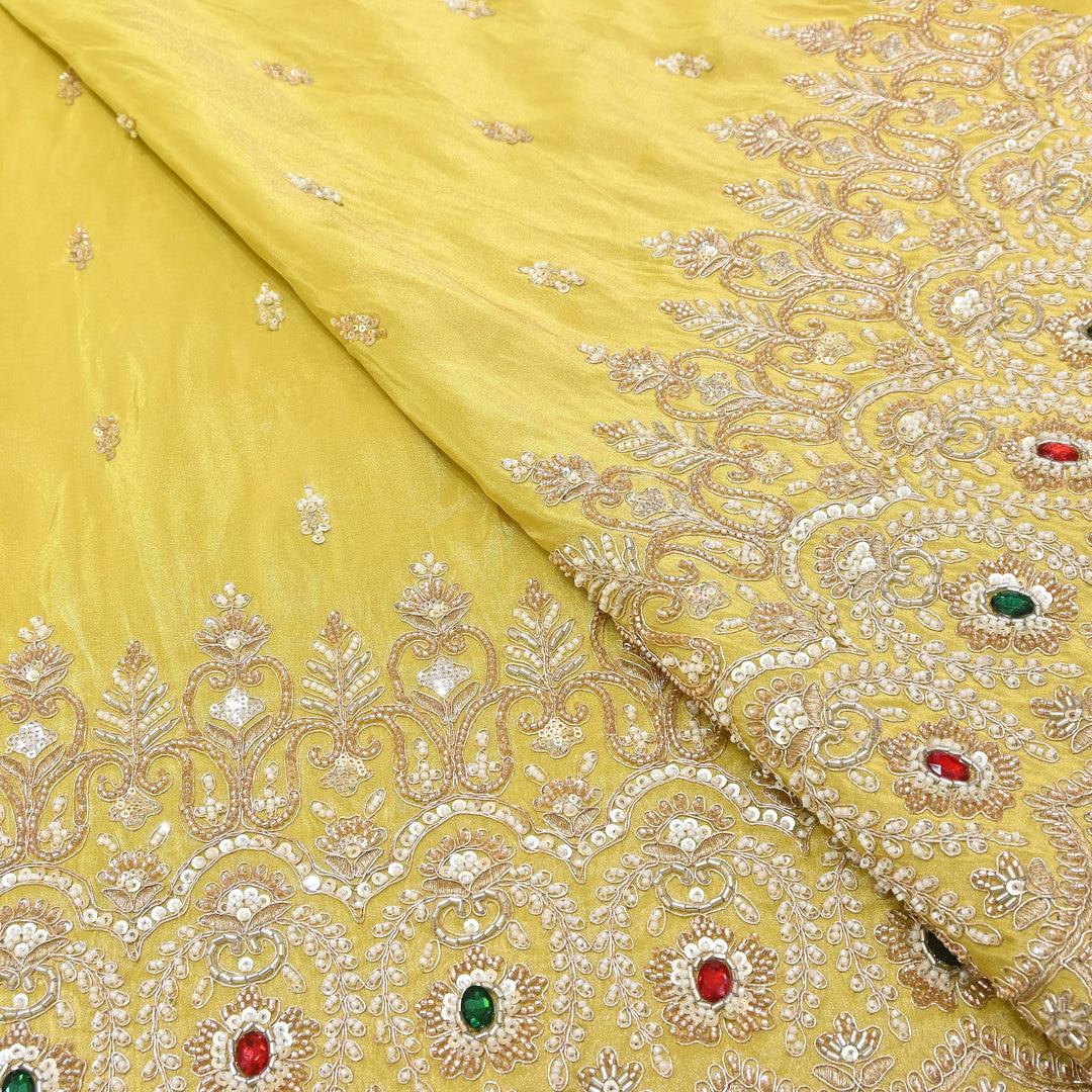 Tissue Moti Embroidery Fabric 54" | V3110C-03