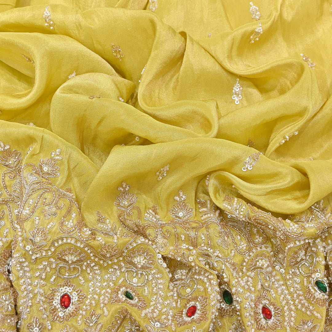 Tissue Moti Embroidery Fabric 54" | V3110C-03