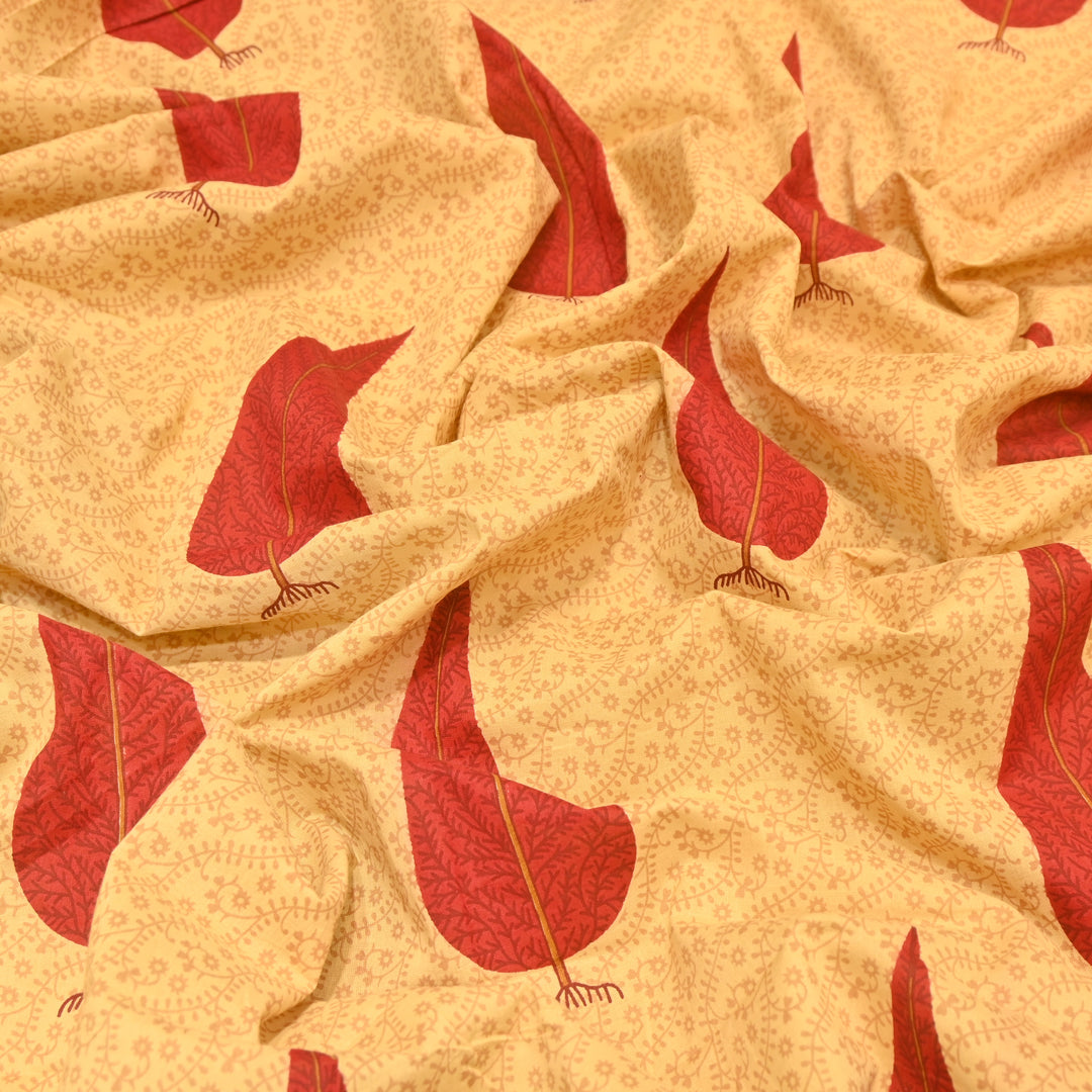 Premium Cotton Printed Fabric | Soft Breathable Designer Print-000350-2