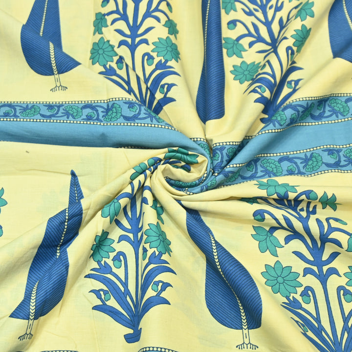 Premium Cotton Printed Fabric | Soft Breathable Designer Print-000350-3