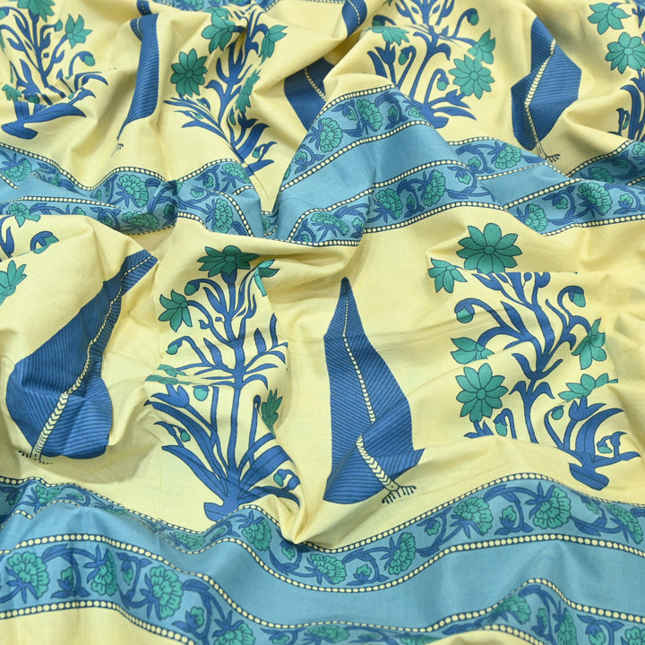 Premium Cotton Printed Fabric | Soft Breathable Designer Print-000350-3