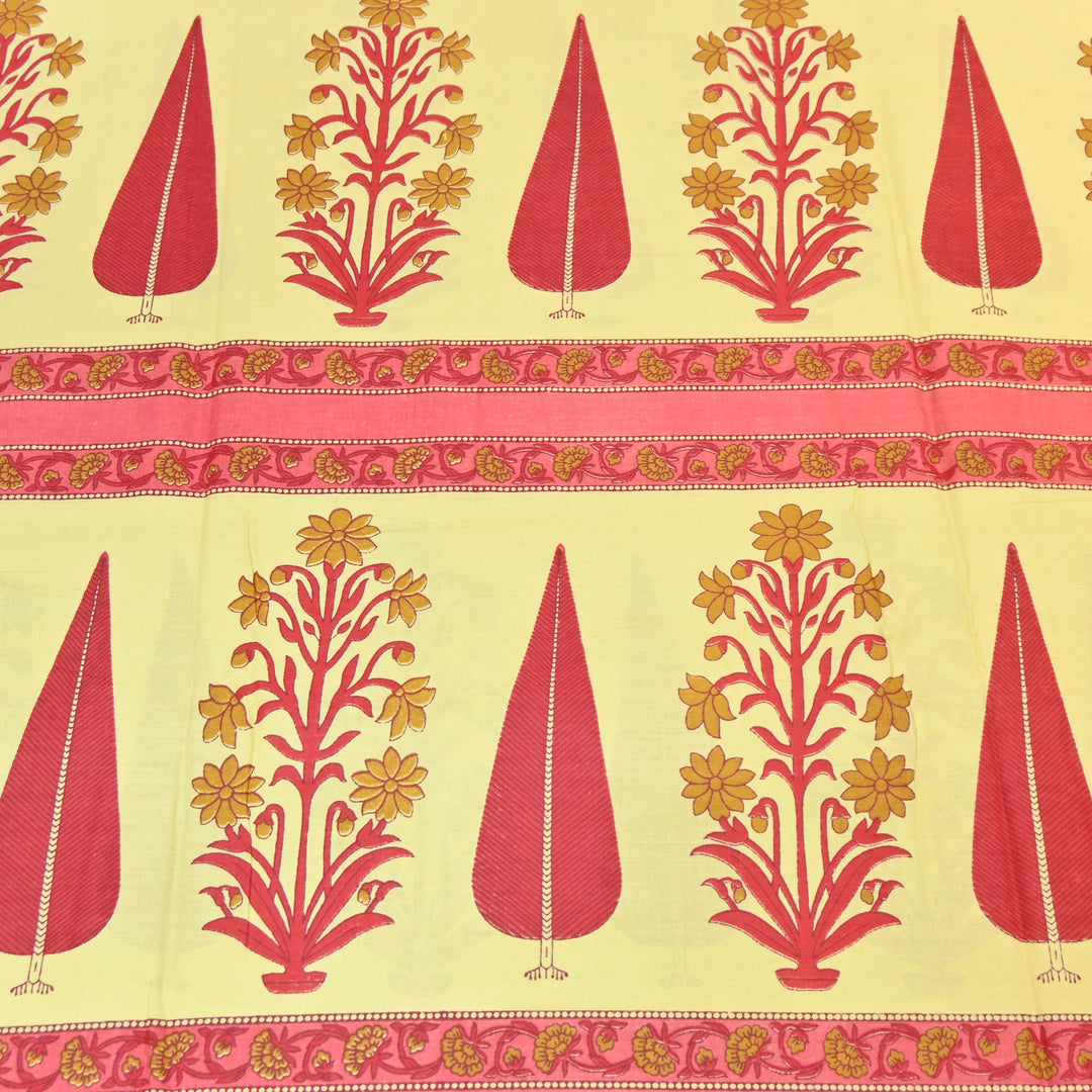 Premium Cotton Printed Fabric | Soft Breathable Designer Print-000350-1
