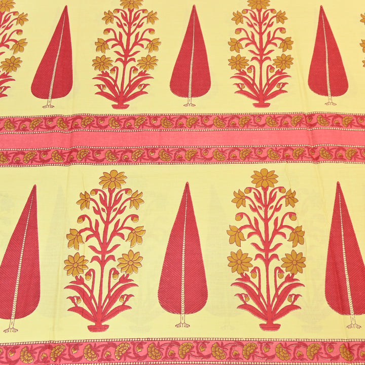 Premium Cotton Printed Fabric | Soft Breathable Designer Print-000350-1